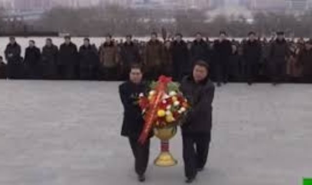  جانب من احتفال كوريا الشمالية برأس السنة القمرية