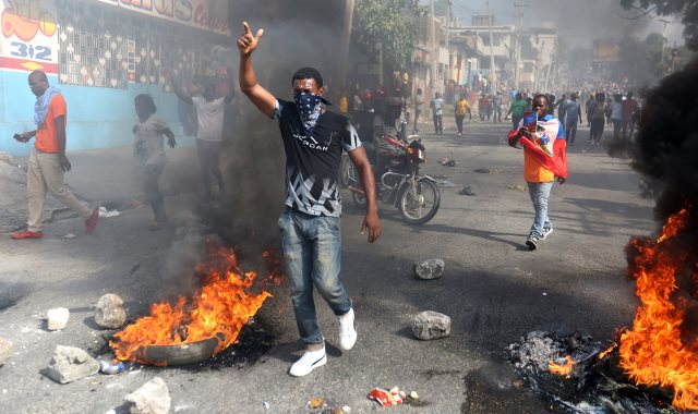مظاهرات عنيفة فى هايتى بسبب الفساد