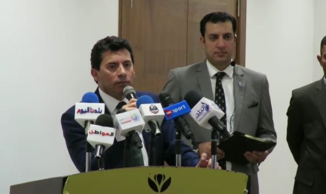   الدكتور أشرف صبحى، وزير الشباب والرياضة