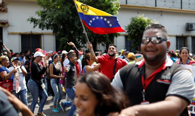 تظاهرات فى فنزويلا    