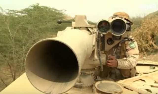 سلاح التاو فى اليمن