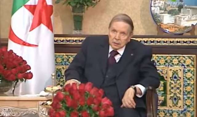 الرئيس الجزائرى بوتفليقة