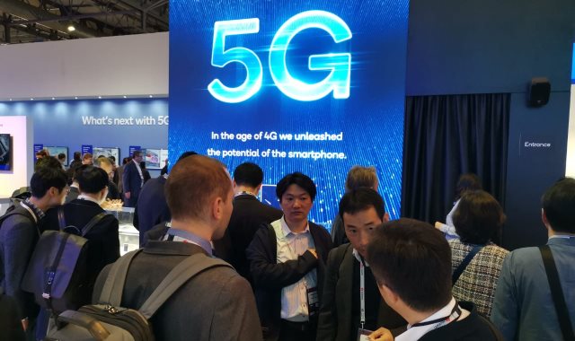   تطبيقات الجيل الخامس 5G  داخل معرض  MWC 2019