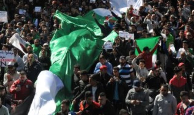 مظاهرات الغضب فى الجزائر ضد بوتفليقة