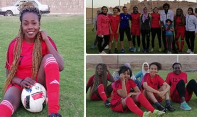 فتيات الصعيد فى ملاعب كرة القدم 