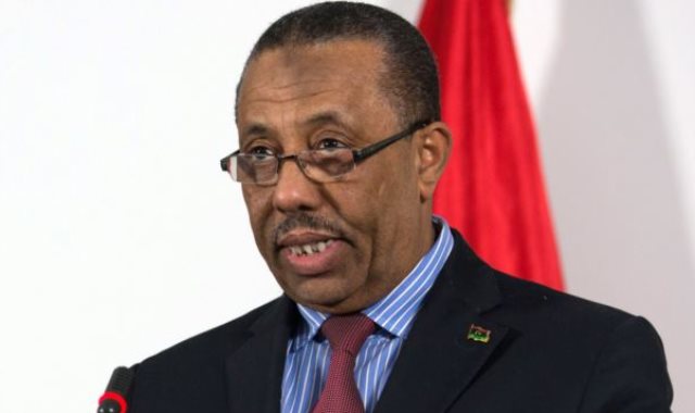 عبد الله الثنى رئيس الحكومة الليبية المؤقتة