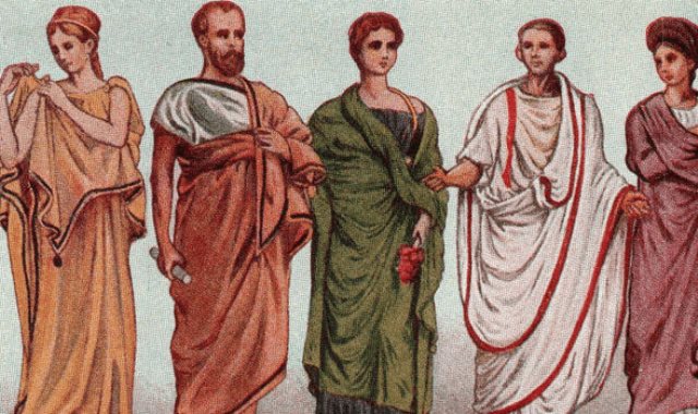 ملابس رومانية قديمة
