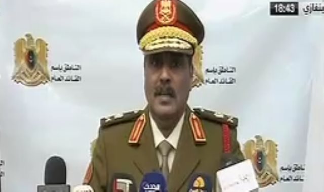  المتحدث باسم الجيش الوطني الليبي اللواء أحمد المسماري