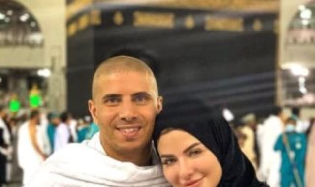 محمد زيدان و زوجته