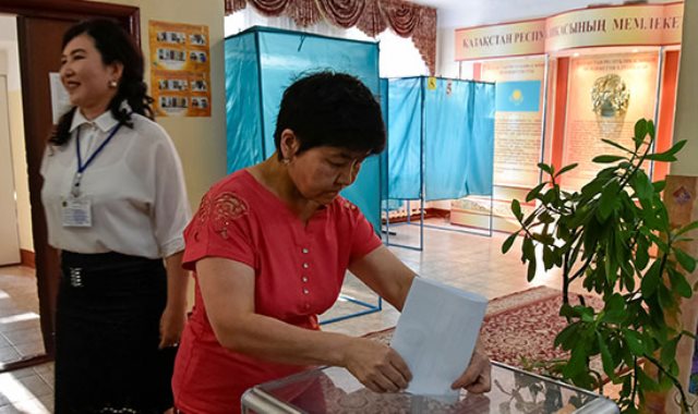انتخابات الرئاسية فى كازاخستان