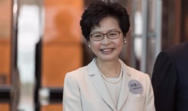 كارى لام رئيسة هونج كونج التنفيذية