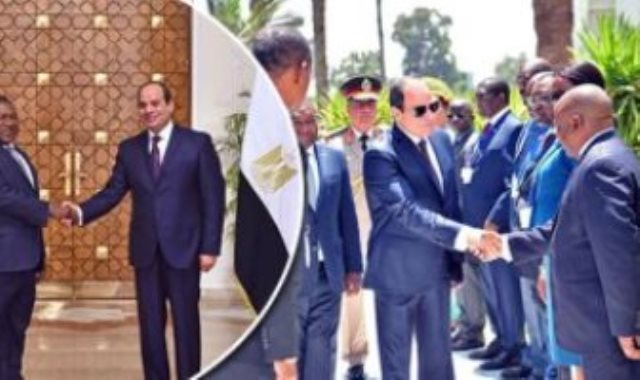 استقبال الرئيس السيسي لرئيس موزمبيق