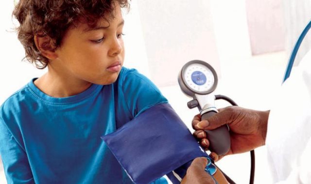 ضغط الدم عند الأطفال