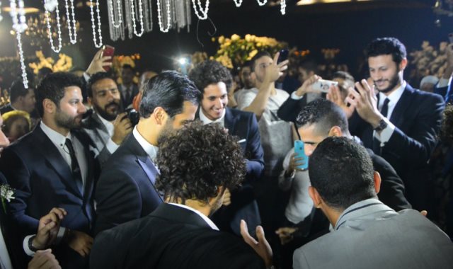  جانب من حفل زفاف مروان محسن
