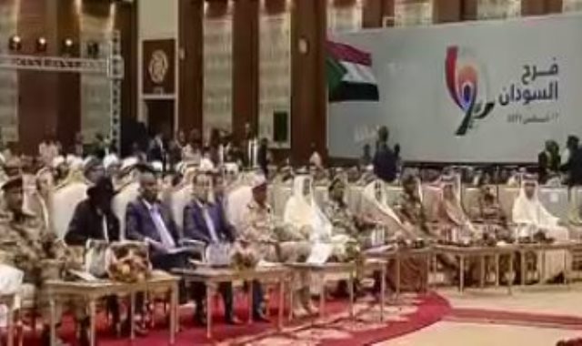 بدء مراسم الاتفاق التاريخى فى السودان