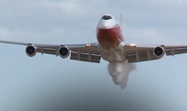 طائرة ضخمة لإطفاء حرائق الأمازون 
