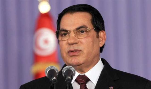 زين العابدين بن على رئيس تونس الأسبق