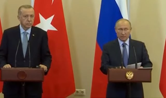 لقاء بوتين وأردوغان