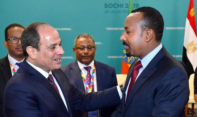 الرئيس عبد الفتاح السيسى ورئيس وزراء إثيوبيا