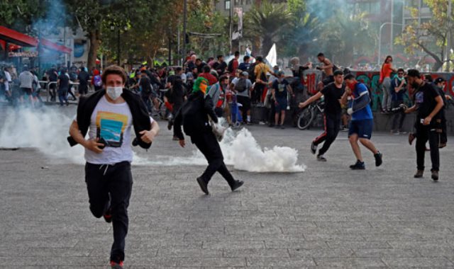 المظاهرات في تشيلي