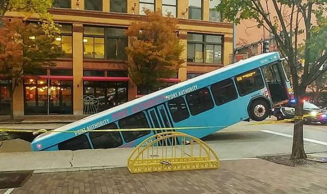 سقوط الحافلة