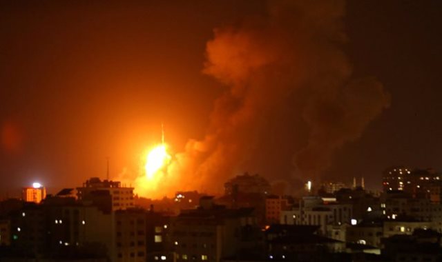 القصف على قطاع غزة - أرشيفية