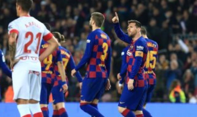 برشلونة يتصدر ترتيب الدوري الاسباني بعد نهاية مباريات السبت