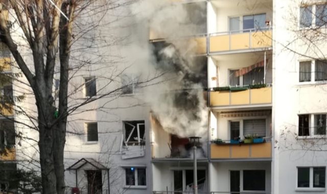 انفجار وحدة سكنية بألمانيا