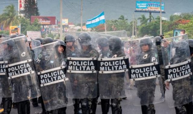 قوات الأمن فى هندوراس