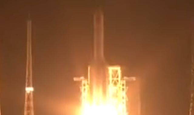 إطلاق صاروخ الفضاء الصيني إلى المريخ