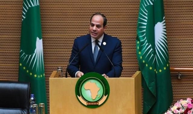 السيسى في رئاسة الاتحاد الافريقي 