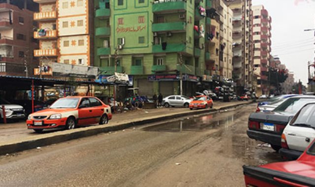 الأمطار بشوارع الإسماعيلية