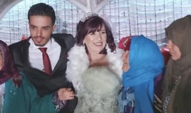 حفل زفاف السيدة البريطانية والشاب التونسى