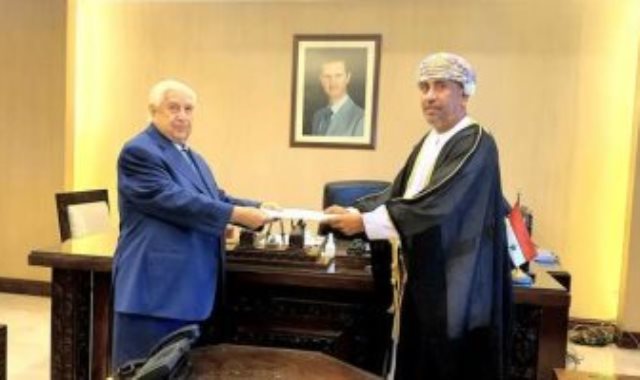 سفير سلطنة عمان الجديد لدى سوريا ووزير الخارجية السورى