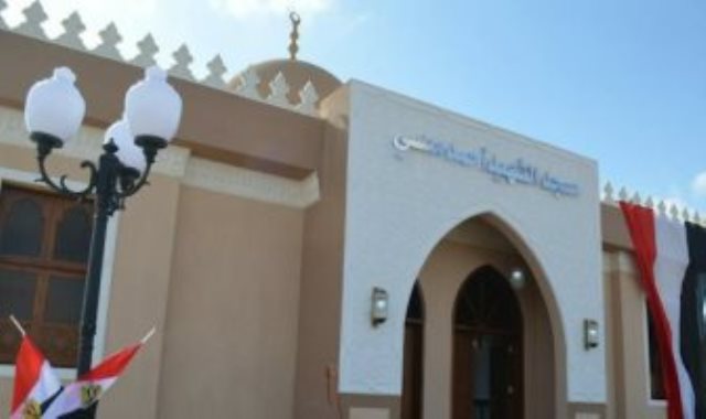 افتتاح مسجد الشهيد أحمد المنسى