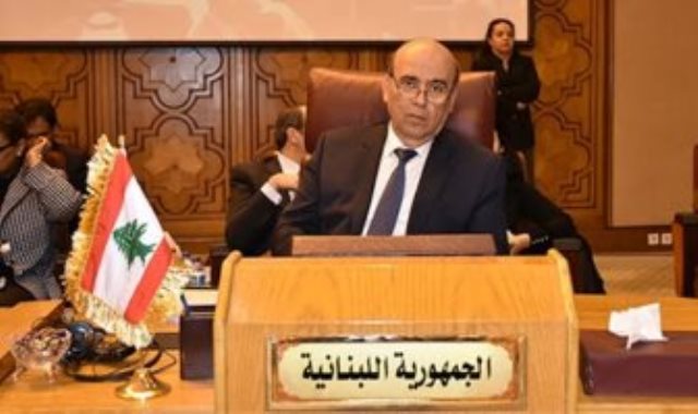 وزير خارجية لبنان شربل وهبة