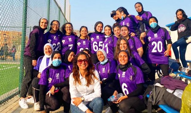 بنات مصر يقتحمون الأمريكان فوتبول