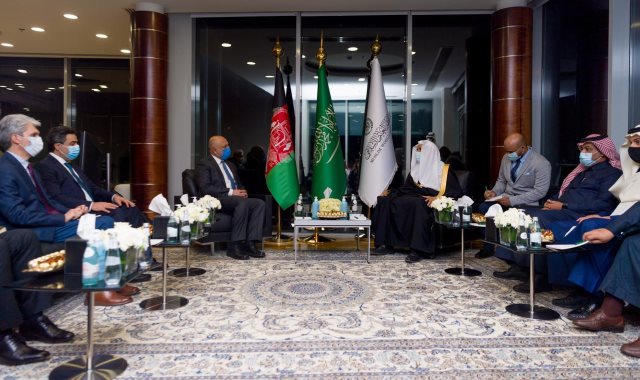 الأمين العام لرابطة العالم الإسلامي يستقبل وزير خارجية أفغانستان