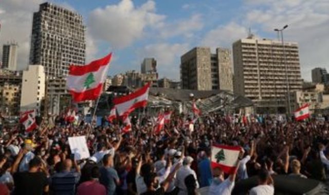 مظاهرات لبنان _ صورة أرشيفية