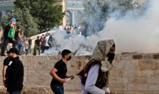 المواجهات فى القدس المحتلة
