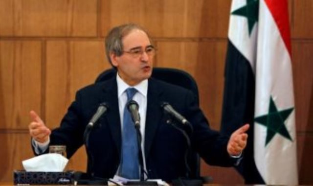 وزير الخارجية السورى فيصل المقداد