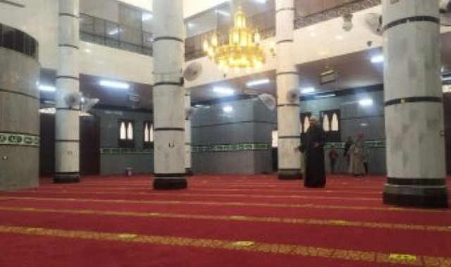 أحد المساجد التى سيتم افتتاحها اليوم بالقليوبية