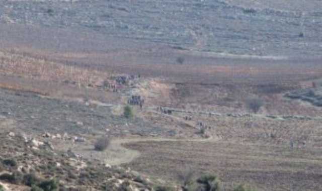 تجاوزات المستوطنين الإسرائيليين في نابلس