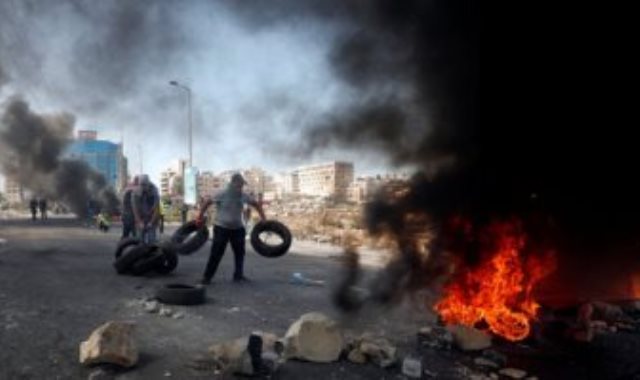 اشتباكات فى الضفة الغربية بين قوات الاحتلال ومواطنين فلسطينيين   