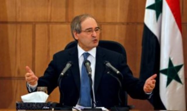 وزير الخارجية السورى الدكتور فيصل المقداد