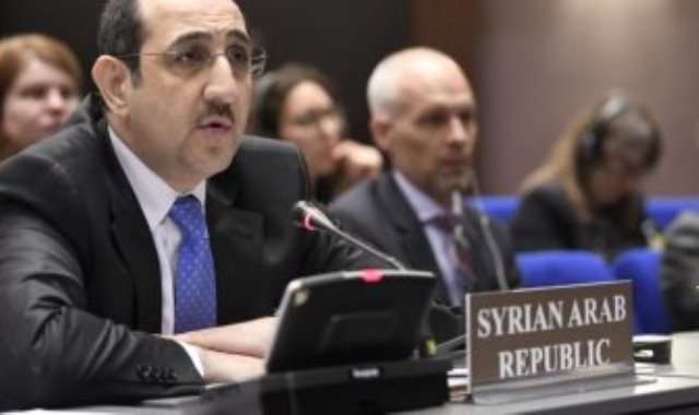 مندوب سوريا الدائم لدى الأمم المتحدة بسام صباغ