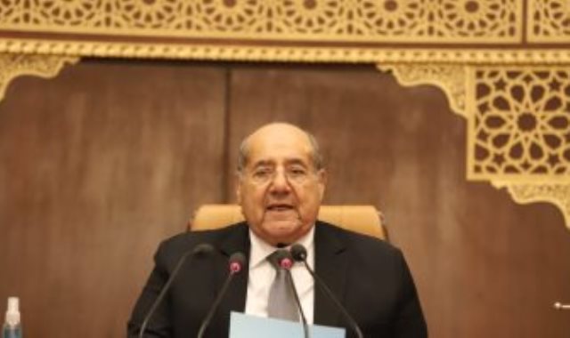 المستشار عبد الوهاب عبد الرازق رئيس مجلس الشيوخ
