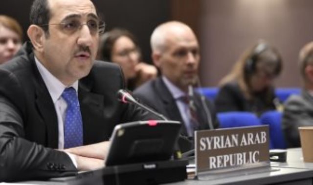 المندوب السورى لدى الأمم المتحدة بسام صباغ