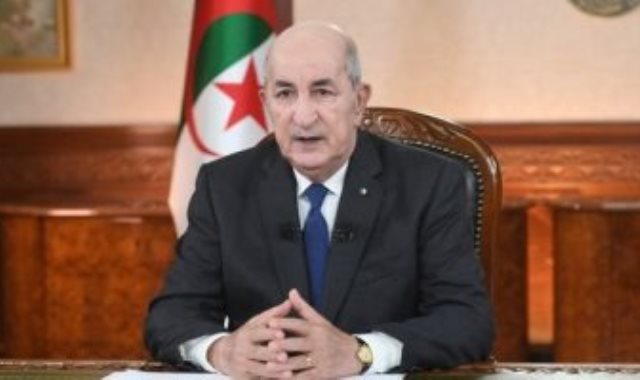 الرئيس الجزائري عبد المجيد تبون