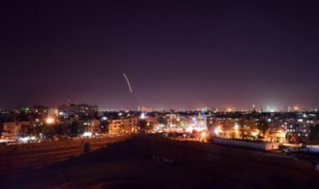 قصف إسرائيلى على دمشق ـ صورة أرشيفية